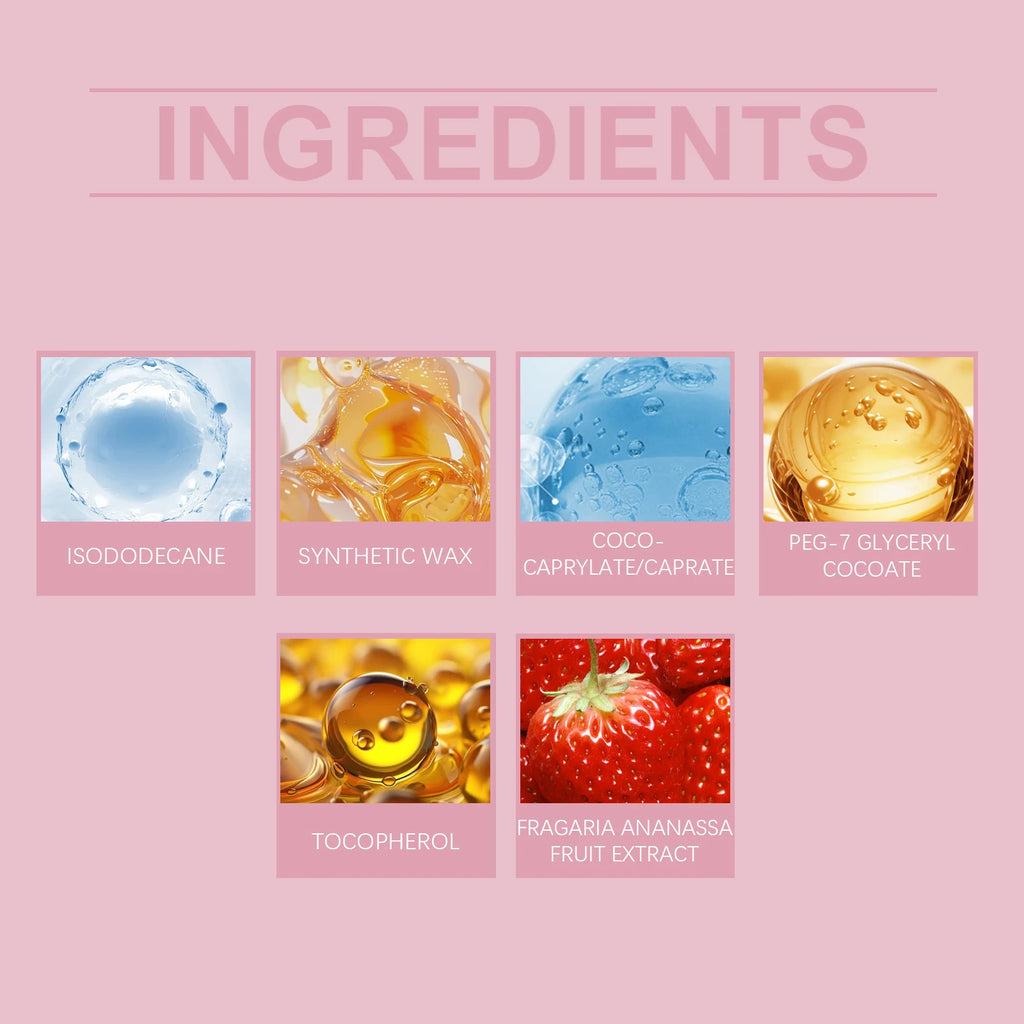 EELHOE Strawberry Cleansing Balm Gentle Makeup Remover Cleansing Face For Daily Makeup Removal Hydrating Moisturizing