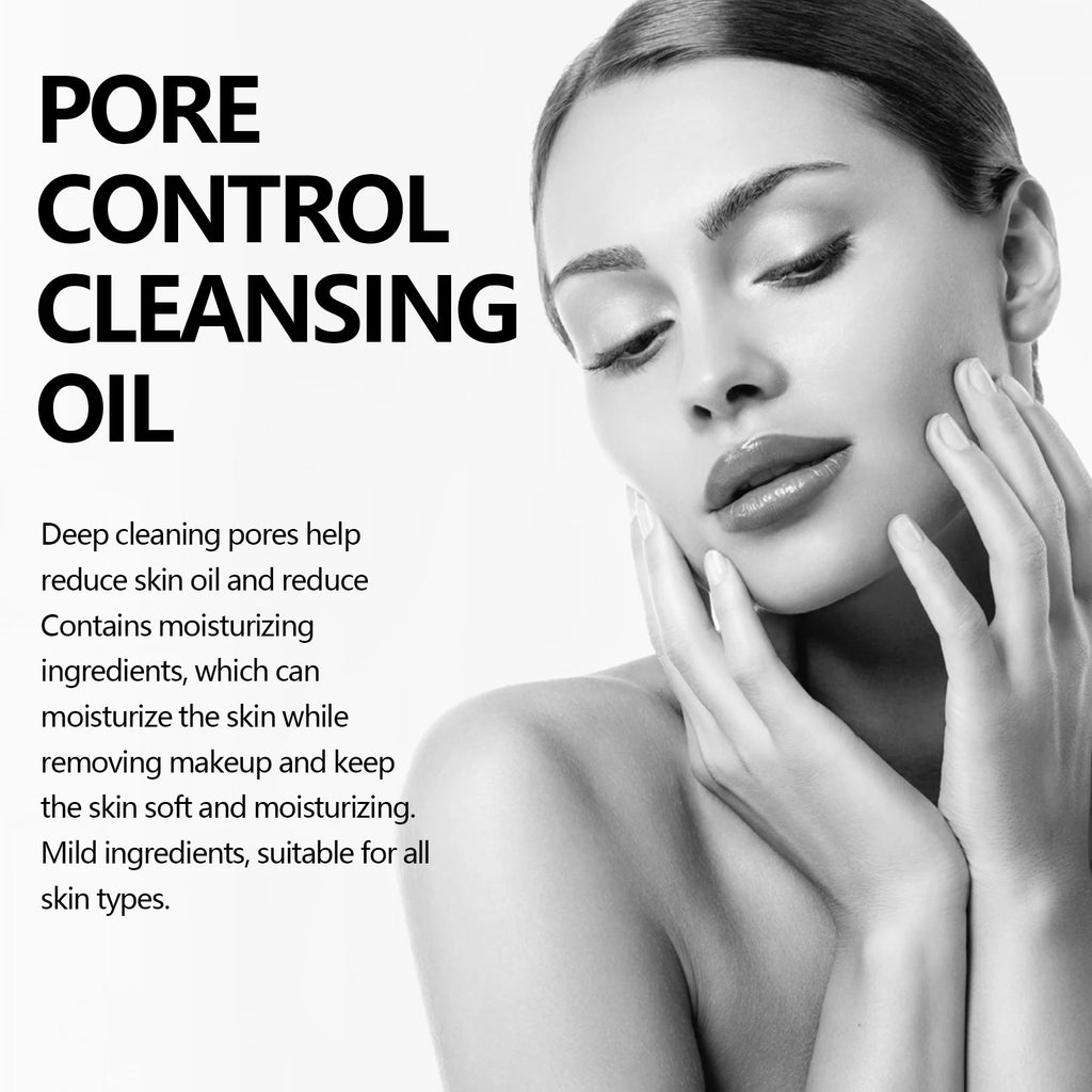 Hoygi Makeup Remove Oil Gentle Cleaning Makeup Remove Pore Dirts Oil Control Pore Shrink Enhance Smoothness Facial Cleaning Oil