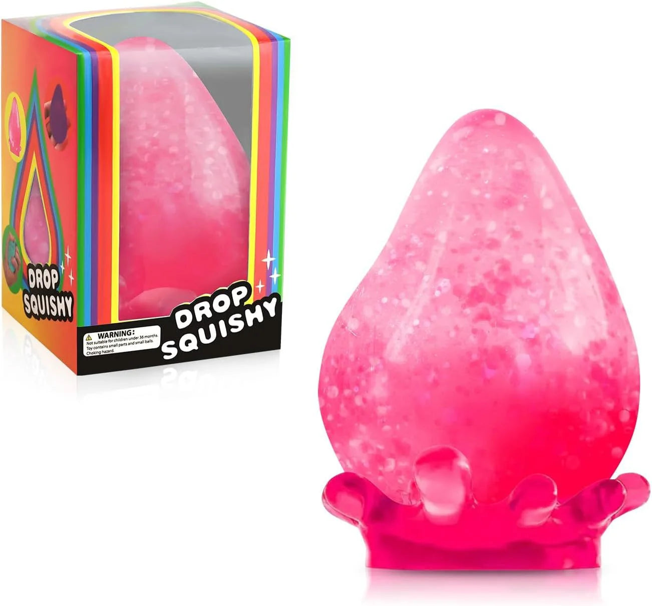 Hot Selling Style Needoh Dreamy Water Drop Squishy Toy,Malt Sugar Slow Rising Stress Ball,Sensory Fidget Toys For Anxiety Relief.