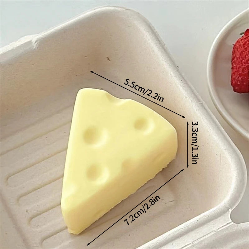 Simulated Squeeze Butter Stress-relieving-toys Squishy Fake Baozi Fun Pinch Uncompressed Fidget Toys Popular Children Favor Gift