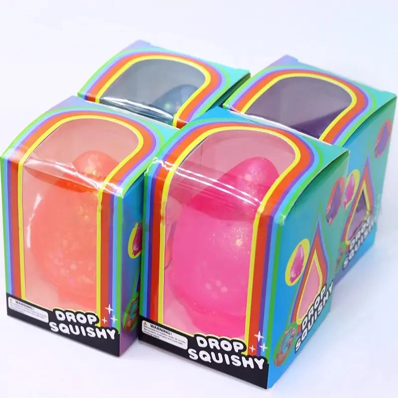 Hot Selling Style Needoh Dreamy Water Drop Squishy Toy,Malt Sugar Slow Rising Stress Ball,Sensory Fidget Toys For Anxiety Relief.