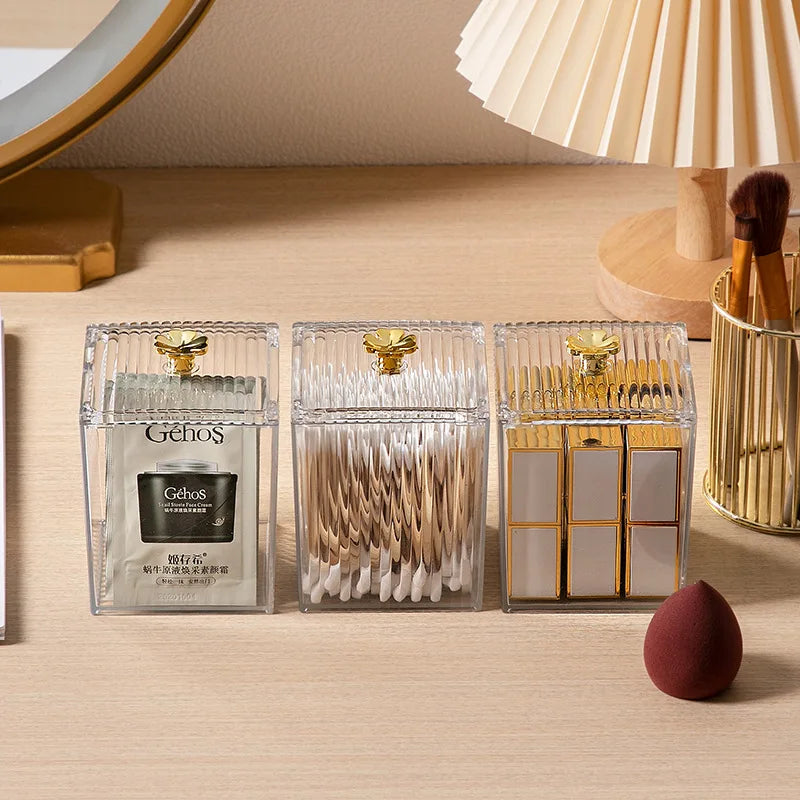 Diamond Pattern Acrylic Makeup Brush Tool Cosmetic Makeup Storage Box Case Make-up Brush Holder Table Organizer Make Up Tool