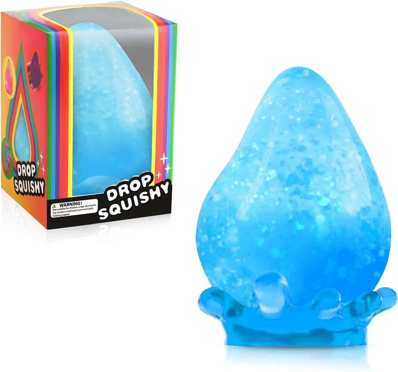 Hot Selling Style Needoh Dreamy Water Drop Squishy Toy,Malt Sugar Slow Rising Stress Ball,Sensory Fidget Toys For Anxiety Relief.