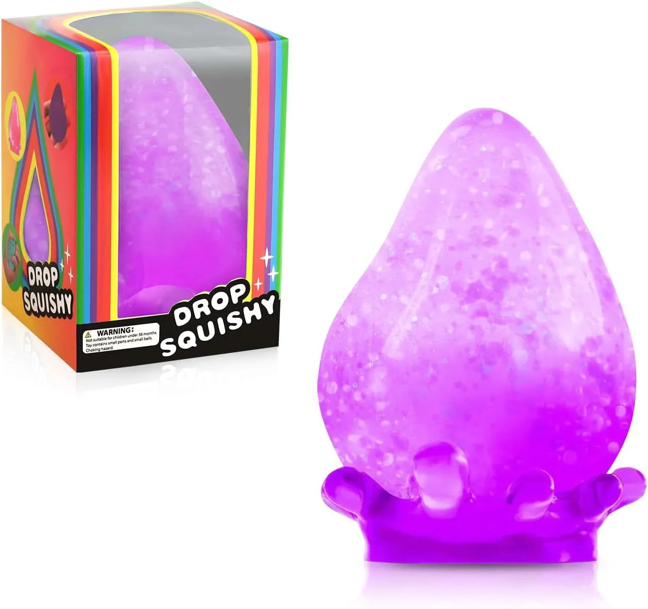 Hot Selling Style Needoh Dreamy Water Drop Squishy Toy,Malt Sugar Slow Rising Stress Ball,Sensory Fidget Toys For Anxiety Relief.