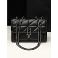 Fashionable, Minimalist, Casual, Mini Square Bag Quilted Chain Flap Classic Quilted Detail Square Bag