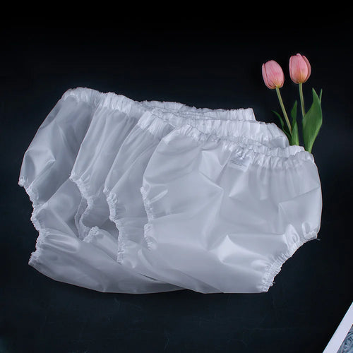 AIO 2Pcs Reusable Waterproof TPU Adult nappy Large size Diaper Cover Easy-to-clean Incontinence pants Diaper Soft Dropshipping