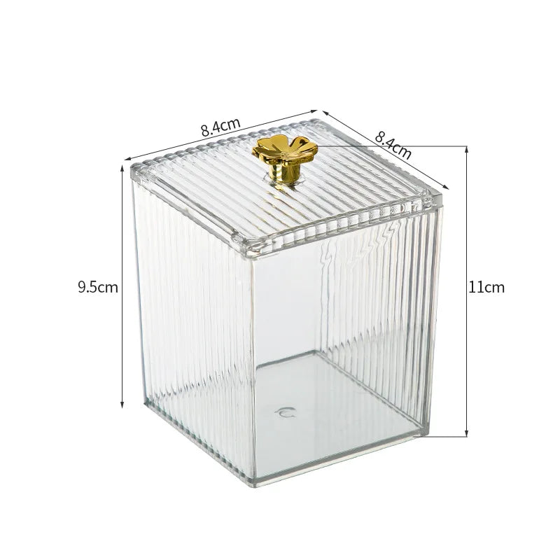 Diamond Pattern Acrylic Makeup Brush Tool Cosmetic Makeup Storage Box Case Make-up Brush Holder Table Organizer Make Up Tool