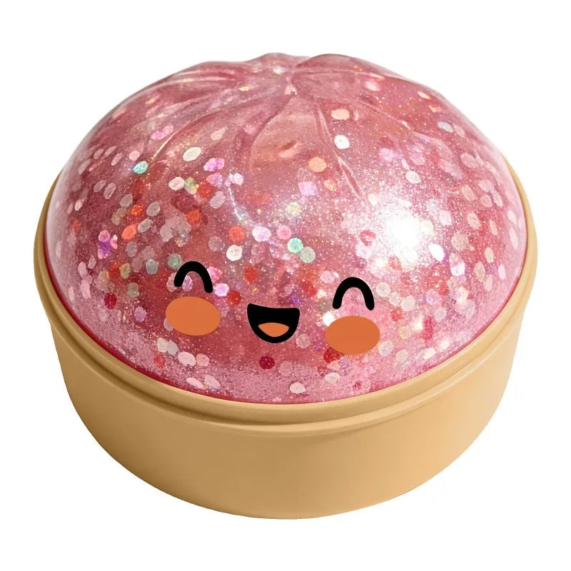 Simulated Squeeze Butter Stress-relieving-toys Squishy Fake Baozi Fun Pinch Uncompressed Fidget Toys Popular Children Favor Gift