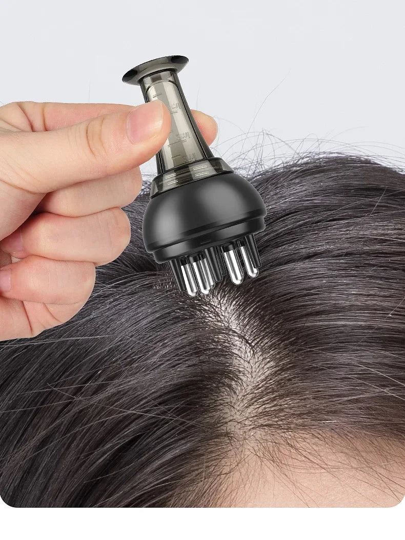 Scalp Applicator Liquid Comb for Hair Growth Serum Oil Nourish Mini Portable Hair Roots Massage Medicine Comb Hair Head Massager